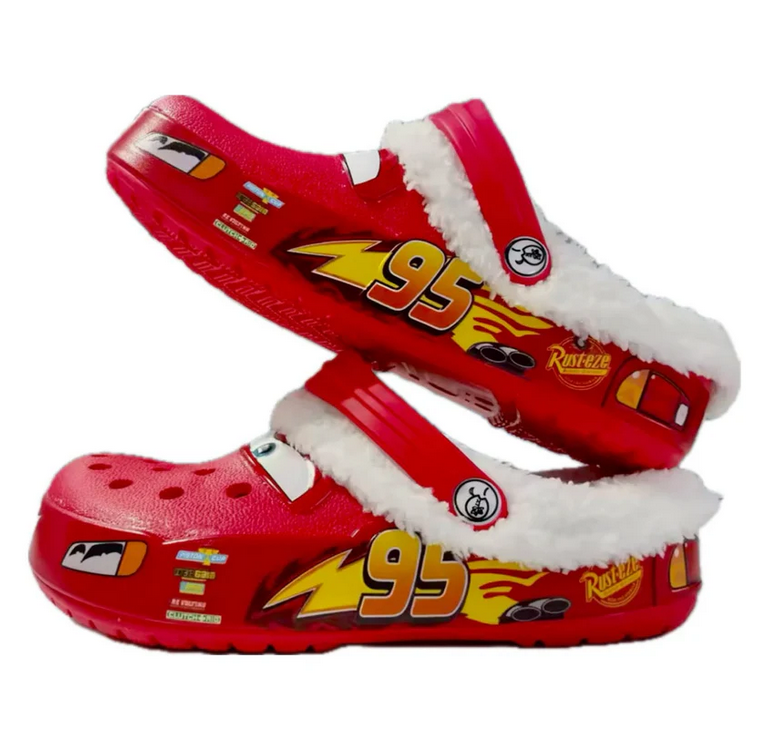 Sandalias Rayo Mcqueen Navidad